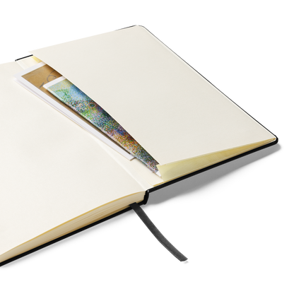 Hardcover bound notebook - Endure with courage; thrive through adversity.